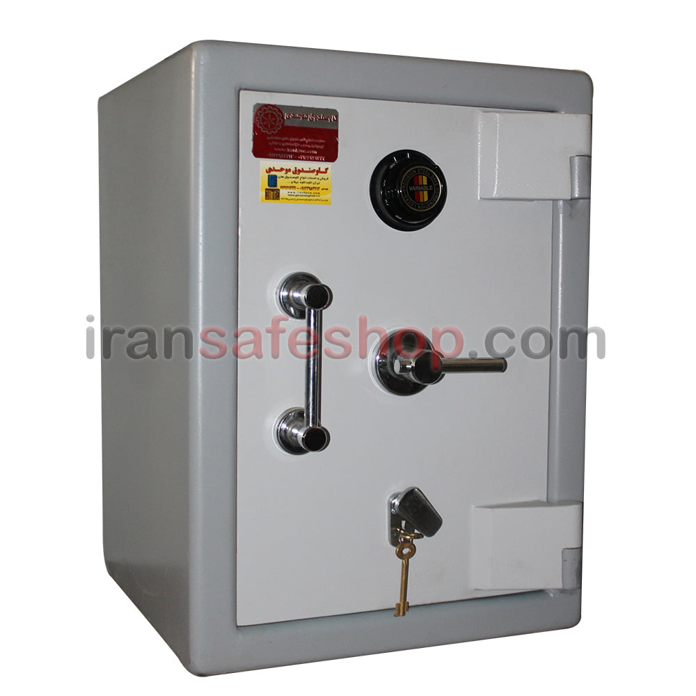 گاوصندوق ضدسرقت موحدی مدل 350KRM تیپ دو 1 گاوصندوق ضدسرقت موحدی مدل 350KRM تیپ دو
